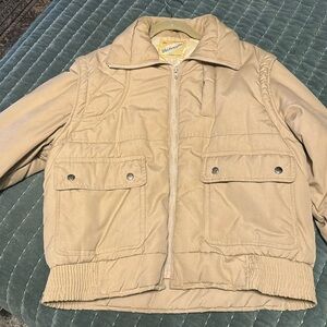 Vintage puffer jacket/vest Weathercaster